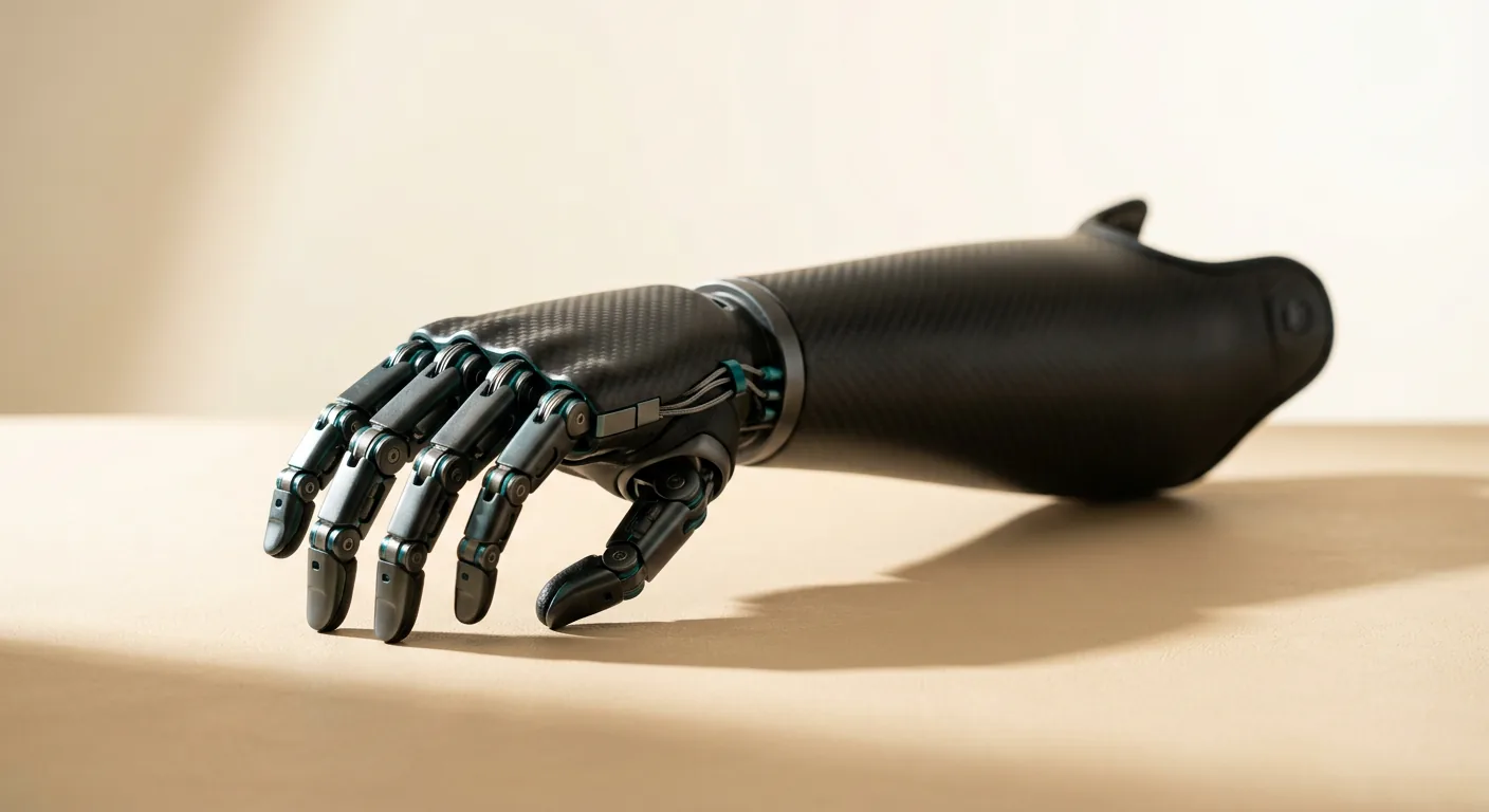Zaawansowana proteza z włókna węglowego - nowoczesna technologia bioniki